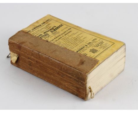 Wisden Cricketers' Almanack 1937 - 74th edition - with wrappers and original photograph, large tape repair to spine, covering