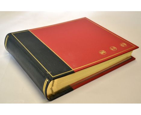 Fine Hunting book "Miss Evelyn Massey's Hunting Caricatures 1894-1898" re-published 1998 deluxe leather special limited editi