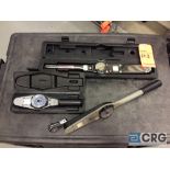 Lot of (3) asst dial torque wrenches, including (1) CDI mn 1753LDFE with case, (1) Armstrong mn 64-
