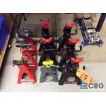 Lot of (9) asst jack stands