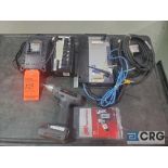 Ingersoll Rand 20V cordless screw gun 1150 rpm, with charger, bit selector tray mn IC-BIT-8, and