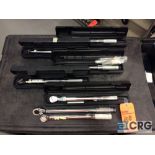 Lot of (7) asst torque wrenches