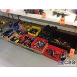 Lot of asst hand tools including ratchets and drives, allen keys, allen screwdrvers, and approx (30)