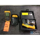 Lot of (2) asst Fluke thermometers including (1) Fluke 54 II and (1) Fluke 561 IR thermometers