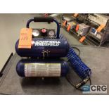 Campbell Hausfeld FP209501 portable inflation and fastening air compressor, 110 max psi, 1 phase