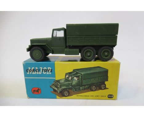 Corgi 1118 International Army Truck, minor rust to roof, box F, vehicle G (Est. plus 21% premium inc. VAT)