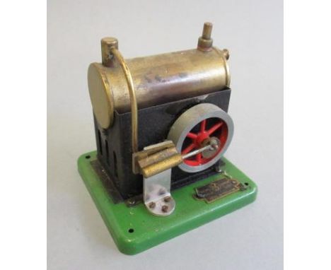 ESL 1530 small stationary steam engine, single cylinder, spirit burner, box AF, F (Est. plus 21% premium inc. VAT)