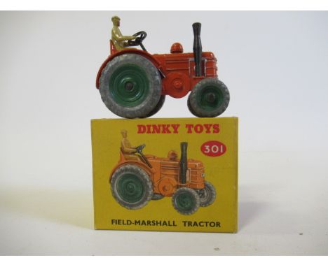 Dinky 301 Field Marshall tractor, box G, model G-E (Est. plus 21% premium inc. VAT)
