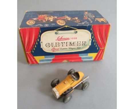 Schuco Old Timer Opal vintage car, boxed, F, and clockwork diecast Micro-Racer 1041 with key, F (Est. plus 21% premium inc. V