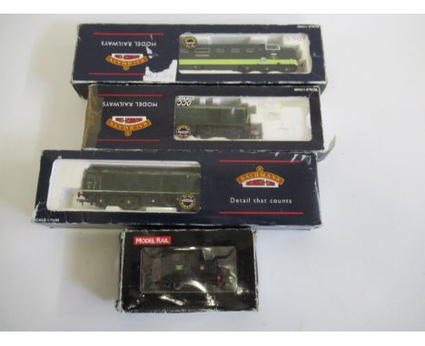 Rails Sheffield Sentinel in B.R. black, Lima Class 20, Bachmann Class 24 and Deltic The Green Howards, some items overpainted