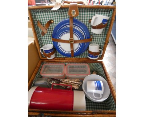 A picnic hamper