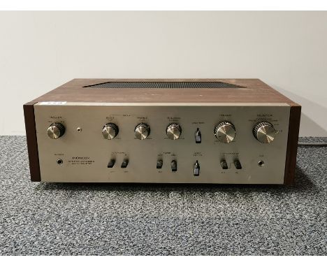 A Pioneer stereo amplifier model SA-600.