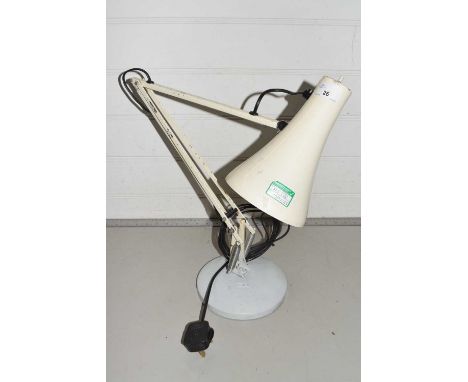 A vintage anglepoise type desk lamp