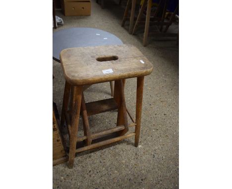 Early 20th Century combination step stool