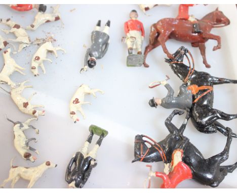 A quantity of Britains hunting series (af)