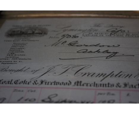 An album containing a mixed lot of paperwork late 18th Century to early 20th Century to include Postal Orders, Share Certific