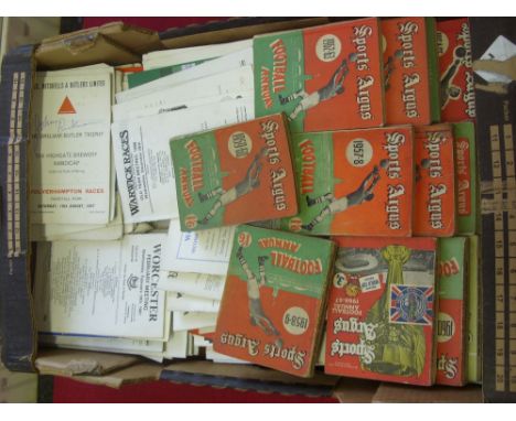 A large collection of Sporting Memorabilia, to include over 150 various Horse Racing cards from mainly from the 1960's, 80 Cr