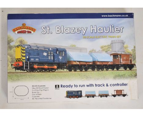 Bachmann Branch-Line - Boxed 00 gauge 8 DCC 'St. Blazey Haulier' electric railway trainset