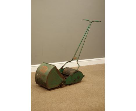 Vintage 'Webb' cylinder roller lawn mower   Condition Report   Click here for further images, condition, auction times & deli