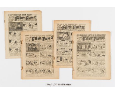Film Fun (1935-44). Starring Laurel & Hardy, Buck Jones and George Formby. 1935-37: 7 issues, 1940-44: 28 war years issues. L
