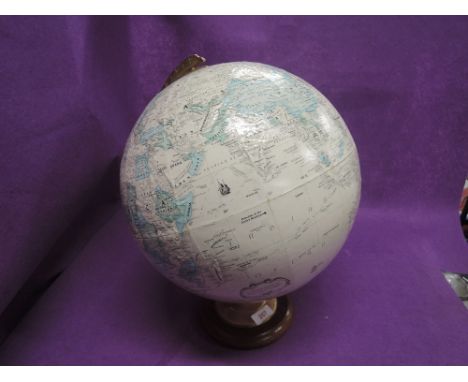 A vintage Globemaster 12 inch Diameter Globe 