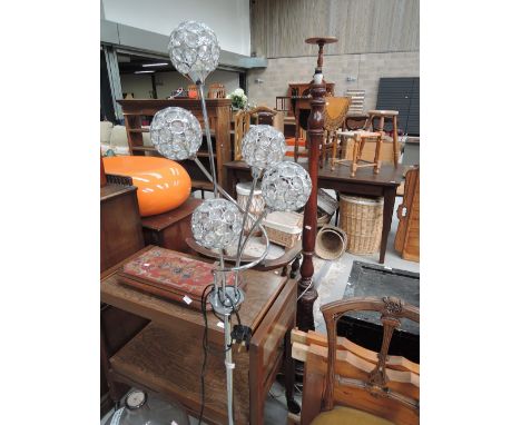 A modern standard lamp