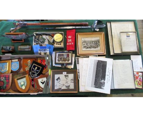 A large collection of military items relating to the career of Royal Engineers Officer Lt Col Kray, service record 1947 to 19