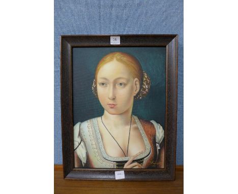 A Chinese School Portrait of the Sister of Catherine of Aragon