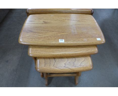 An Ercol Golden Dawn nest of tables