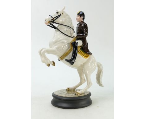 Beswick Lipizzaner with Rider first version: Beswick ref 2467 