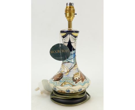Moorcroft Winds of Change Lamp Base: Lamp Base height to top of fitting 32cm.