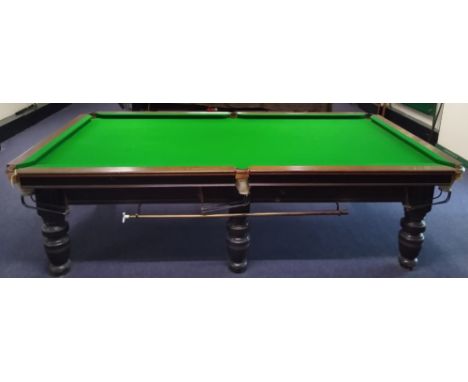 One Quality 3/4 size vintage Snooker Table: 1 of 3 tables we are are offering in this sale from a closing private Snooker Clu