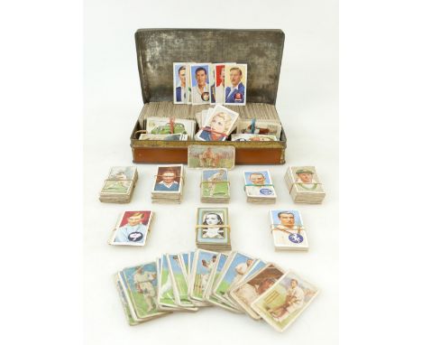 A collection of vintage cigarette cards: Cards including Barrats, John Players, Carreras Ltd, Wills, Gallaher etc.