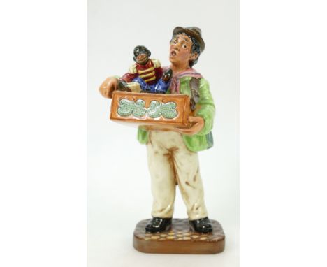 Royal Doulton Organ Grinder: Royal Doulton character figure Organ Grinder HN2173.