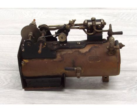 Interesting German steam engine model/component, 8" long