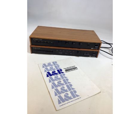 An A&amp;R Cambridge T21 Stereo FM tuner and A60 Integrated Amplifier 
