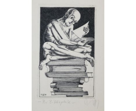 Kästner,H. (Hrsg.).: Zehn Jahre Leipziger Bibliophilen-Abend e. V. Eine Festschrift mit Originalbeiträgen... Lpz., Leipziger 