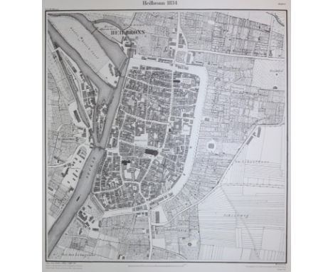 Topographische Atlas, Der,: des Koenigreichs Württemberg in 55 Blätter nach den Ergebnissen der Landvermeßung bearbeitet und 