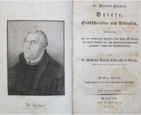 Luther,M.: Briefe, Sendschreiben und Bedenken vollständig aus den verschiedenen Ausgaben seiner Werke und Briefe,... 6 Bde. B