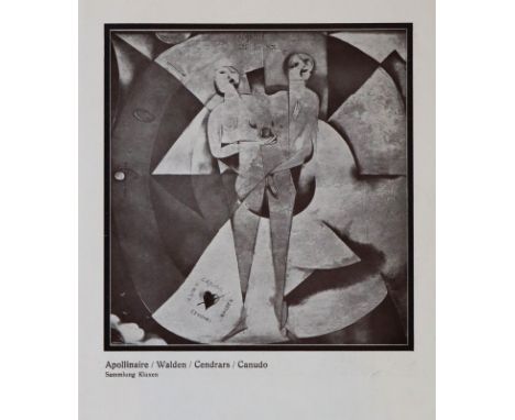 Sturm-Bilderbuch I.: Marc Chagall. 18 S., 1 Bl. Mit 16 ganzseit. Abb. 4to. OBroschur (Etwas stockfleckig). Berlin, Der Sturm,