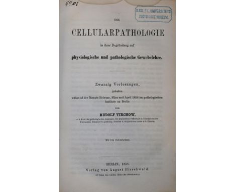 Sammlung: von 6 Schriften Medizin 19. Jh. Versch. Einbde.  ╔Enthält:╗ Siebold,E.v. Lehrbuch der Geburtshülfe. 4. verb. Aufl. 