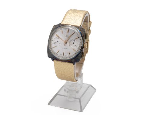 Gentleman's vintage Breitling Top Time cushion chronograph wristwatch, c1960's. Ref 2009, Serial 1105199. Stainless steel and