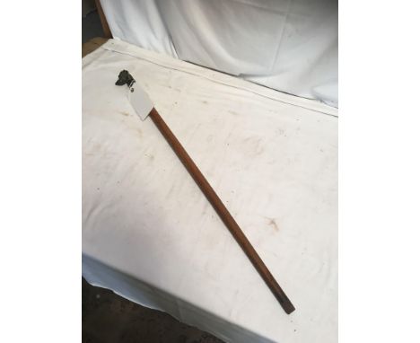  Sale Item:    DOG HEAD STAFF   Vat Status:   No Vat   Buyers Premium:  This lot is subject to a Buyers Premium of 15% + Vat 