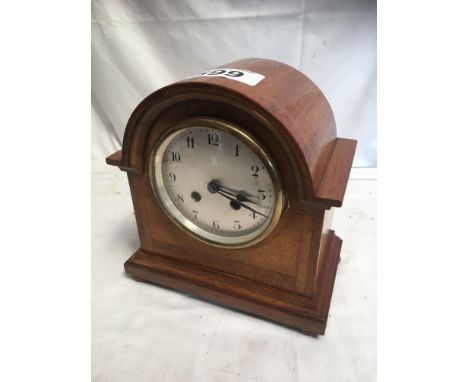  Sale Item:    INLAID MANTLE CLOCK   Vat Status:   No Vat   Buyers Premium:  This lot is subject to a Buyers Premium of 15% +
