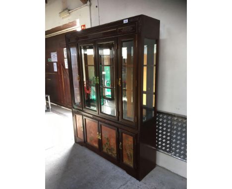  Sale Item:    ORIENTAL STYLE DISPLAY CABINET (AF)  Vat Status:   No Vat   Buyers Premium:  This lot is subject to a Buyers P