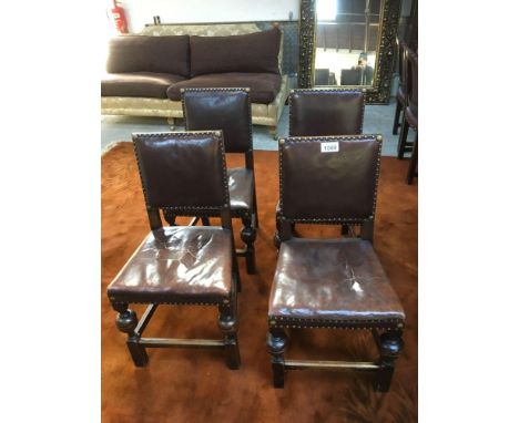  Sale Item:    4 OAK DINING CHAIRS (AF)   Vat Status:   No Vat   Buyers Premium:  This lot is subject to a Buyers Premium of 