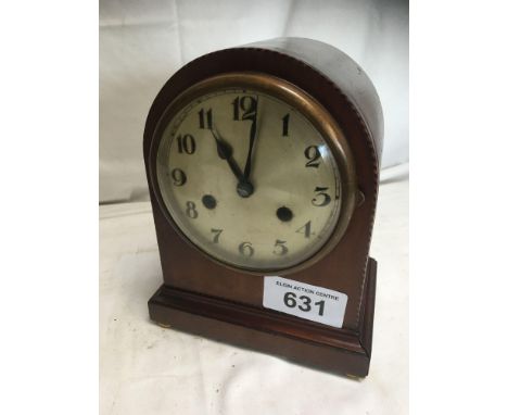  Sale Item:    INLAID MANTLE CLOCK (AF)   Vat Status:   No Vat   Buyers Premium:  This lot is subject to a Buyers Premium of 