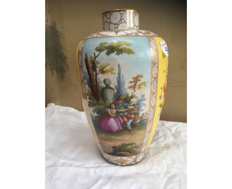  Sale Item:    CONTINENTAL VASE   Vat Status:   No Vat   Buyers Premium:  This lot is subject to a Buyers Premium of 15% + Va