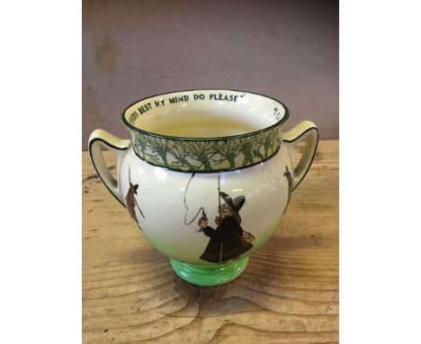  Sale Item:    WALTON FISHING VASE &amp; B/W GENEVESE MUG  Vat Status:   No Vat   Buyers Premium:  This lot is subject to a B