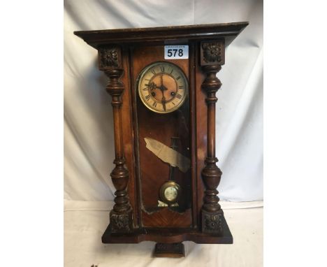  Sale Item:    VIENNA WALL CLOCK (AF)   Vat Status:   No Vat   Buyers Premium:  This lot is subject to a Buyers Premium of 15